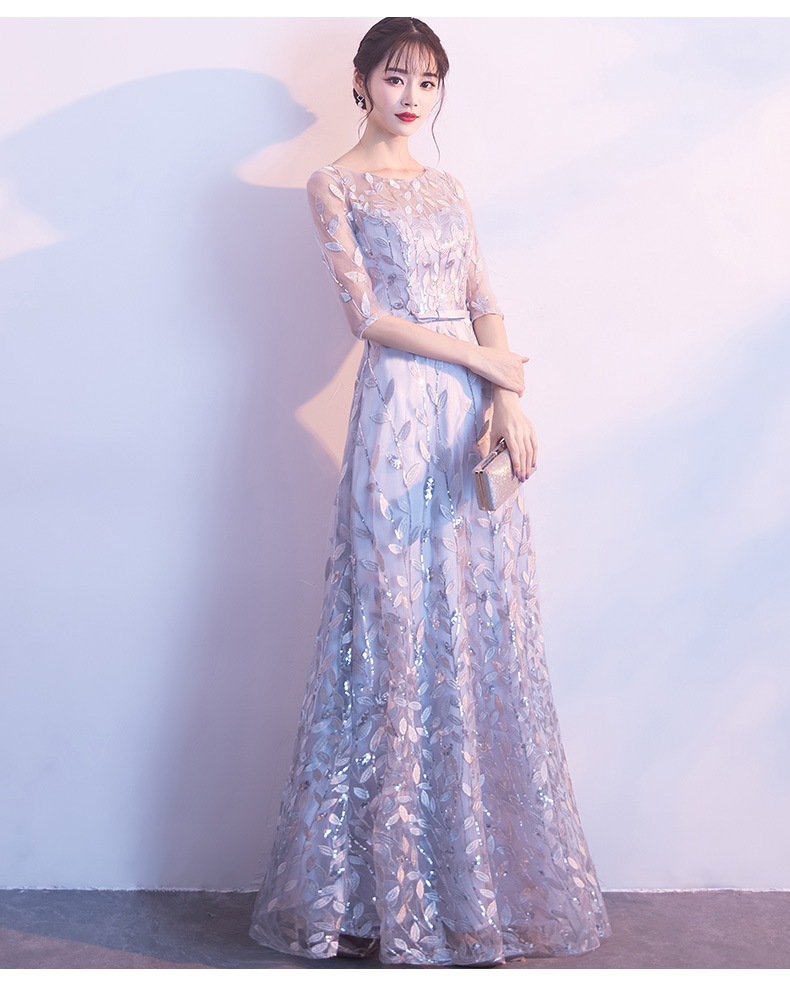 パーティードレス ロングドレス イブニングドレス Vネック 成人式 忘年会 結婚式 フォーマル Aライン 肩出し 五分袖 花柄 レース 大きいサイズ ハイウエスト-138 パーティードレス ロングドレス イブニングドレス Vネック 成人式 忘年会 結婚式 フォーマル Aライン 肩出し 五分袖 花柄 レース 大きいサイズ ハイウエスト-138