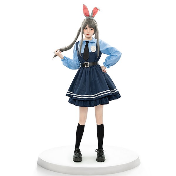Qoo10] ハロウィンズートピアコスプレジュディニッ