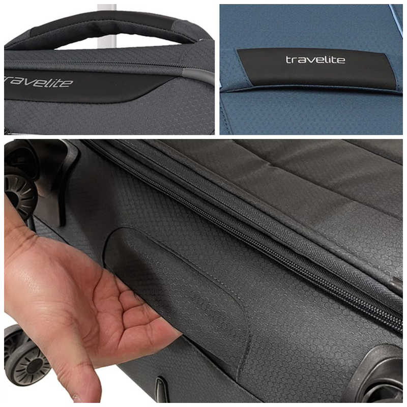 TRAVELITE ソフトキャリーバッグ Skaii ファスナータイプ 宿泊 目安:1週間以上 91(98)L 【TSAロック搭載】 パノラマブルー 592249-25 TRAVELITE ソフトキャリーバッグ Skaii ファスナータイプ 宿泊 目安:1週間以上 91(98)L 【TSAロック搭載】 パノラマブルー 592249-25