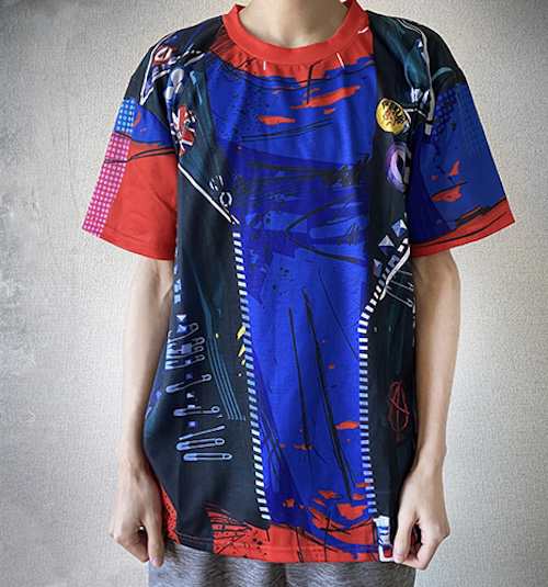 スパイダーマン:アクロスザスパイダーバース IG-4253 SPIDER-PUNK Tシャツ(L) スパイダーマン:アクロスザスパイダーバース IG-4253 SPIDER-PUNK Tシャツ(L)