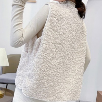 Qoo10] 3色 トップス ベスト レディース 春