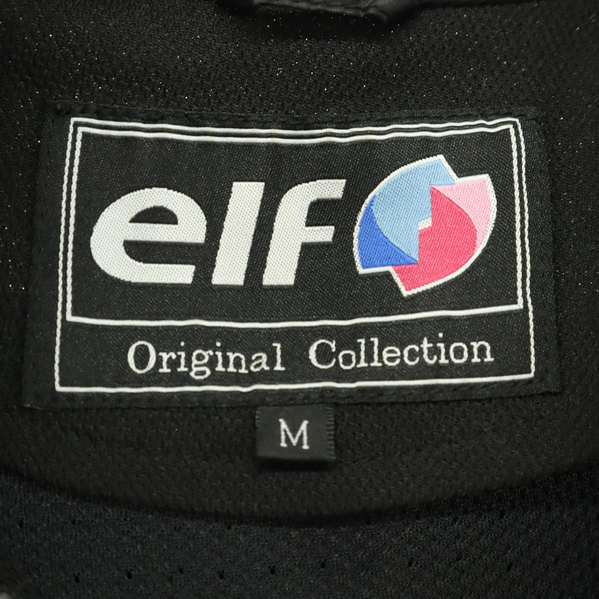 美品 elf エルフ プリント バイカーズ 長袖 メッシュ ジャケット ブラック メンズ 古着 美品 elf エルフ プリント バイカーズ 長袖 メッシュ ジャケット ブラック メンズ 古着