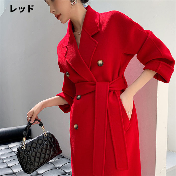 ロングコート ダブルフェイス チェスターコート ウールコート レディース 厚手 ロングチェスターコート フォーマルコート ブラックフォーマルコート アウター ラップコート コート 軽い 冬 秋冬 OL ロングコート ダブルフェイス チェスターコート ウールコート レディース 厚手 ロングチェスターコート フォーマルコート ブラックフォーマルコート アウター ラップコート コート 軽い 冬 秋冬 OL