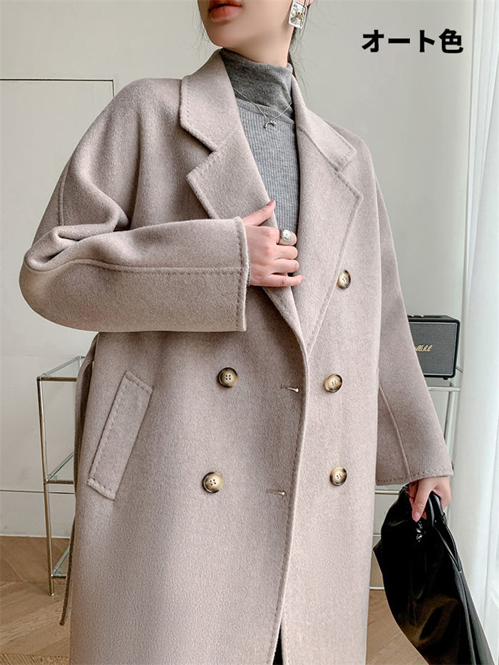 ロングコート ダブルフェイス チェスターコート ウールコート レディース 厚手 ロングチェスターコート フォーマルコート ブラックフォーマルコート アウター ラップコート コート 軽い 冬 秋冬 OL ロングコート ダブルフェイス チェスターコート ウールコート レディース 厚手 ロングチェスターコート フォーマルコート ブラックフォーマルコート アウター ラップコート コート 軽い 冬 秋冬 OL