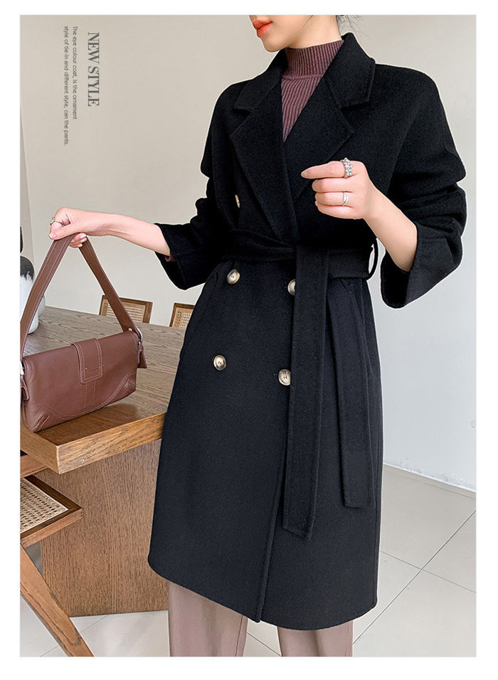 ロングコート ダブルフェイス チェスターコート ウールコート レディース 厚手 ロングチェスターコート フォーマルコート ブラックフォーマルコート アウター ラップコート コート 軽い 冬 秋冬 OL ロングコート ダブルフェイス チェスターコート ウールコート レディース 厚手 ロングチェスターコート フォーマルコート ブラックフォーマルコート アウター ラップコート コート 軽い 冬 秋冬 OL