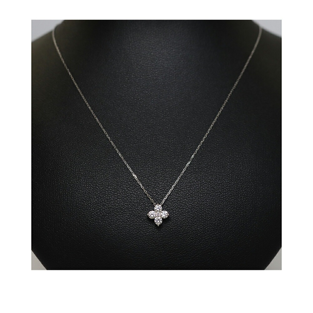 リボン済&紙袋 4c ネックレス 正規品 ペンダント レディース フラワーモチーフ 4度 シルバー ジュエリー アクセサリー 祝い 喜ばれるギフト リボン済&紙袋 4c ネックレス 正規品 ペンダント レディース フラワーモチーフ 4度 シルバー ジュエリー アクセサリー 祝い 喜ばれるギフト