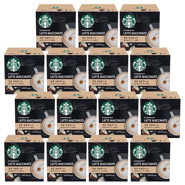 ネスカフェ ドルチェグスト 専用カプセル スターバックス ラテマキアート 15箱【4営業日以内に出荷】ネスレ ネスカフェ コーヒー ホットコーヒー スタバ