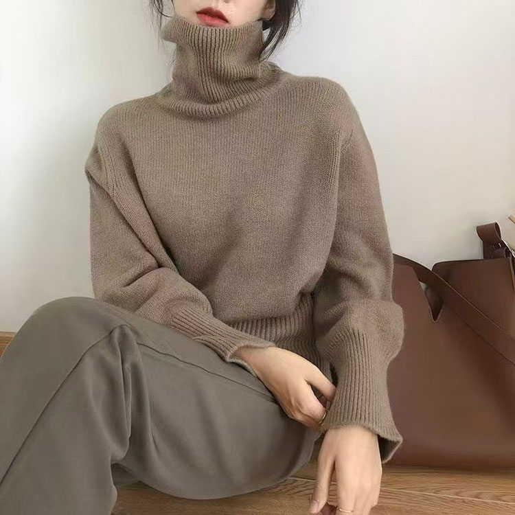 ガーリー おすすめ オシャレ トレンド 人気 プチプラ 長袖ニットセーター 長袖ニットプルオーバー