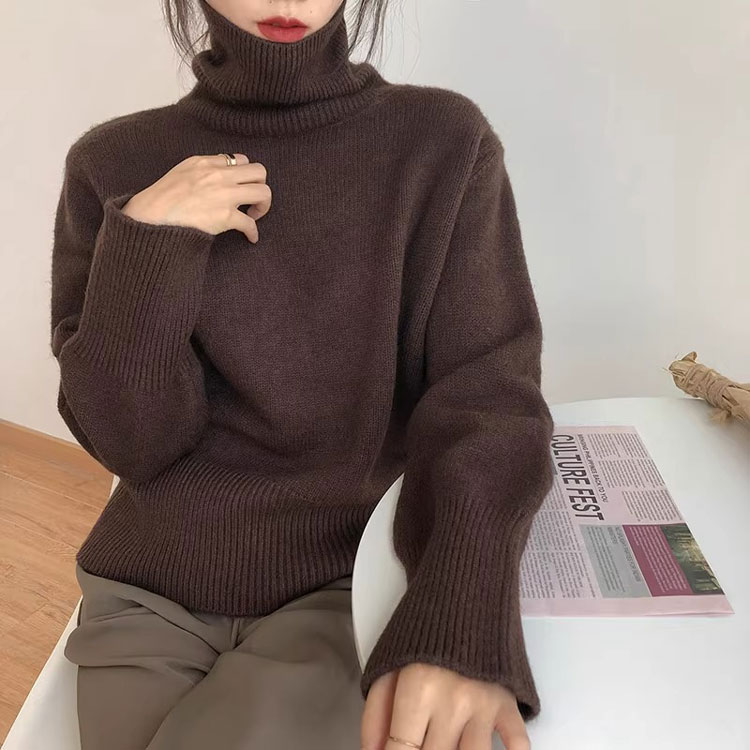 ガーリー おすすめ オシャレ トレンド 人気 プチプラ 長袖ニットセーター 長袖ニットプルオーバー