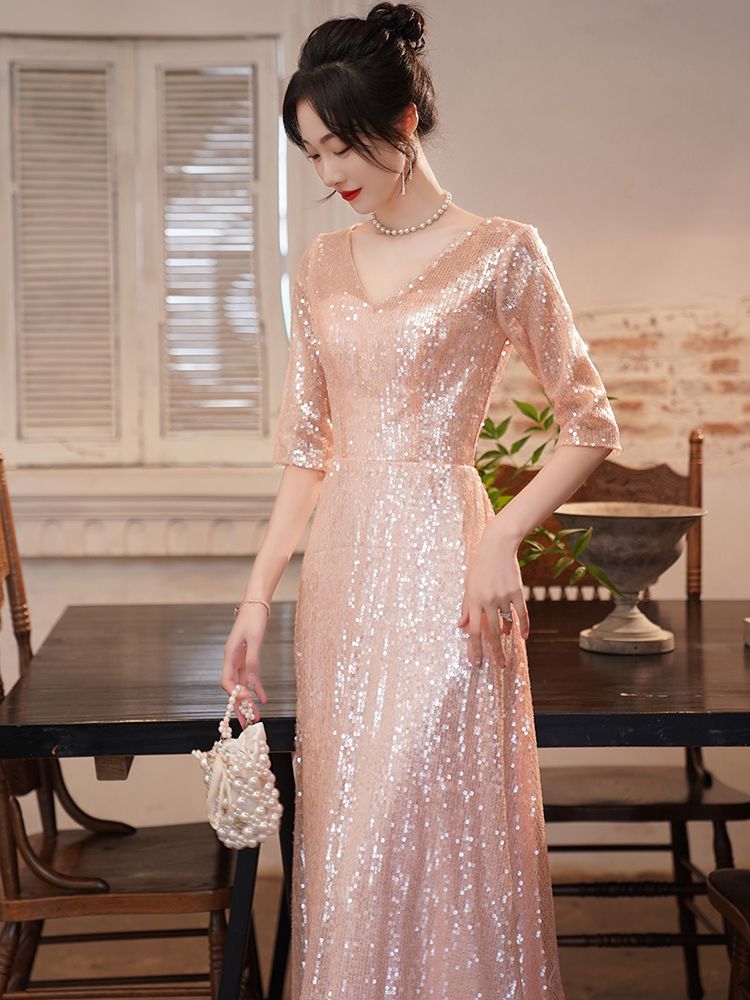 イブニングドレススカート女2023新しい宴会気質ハイエンドワンピース ドレス