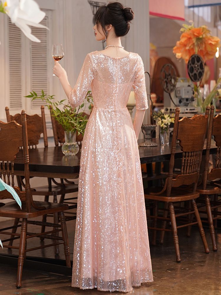 イブニングドレススカート女2023新しい宴会気質ハイエンドワンピース ドレス