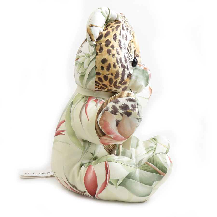 サルヴァトーレフェラガモ Salvatore Ferragamo ぬいぐるみ テディベア シルク マルチカラー レディース e59779g サルヴァトーレフェラガモ Salvatore Ferragamo ぬいぐるみ テディベア シルク マルチカラー レディース e59779g