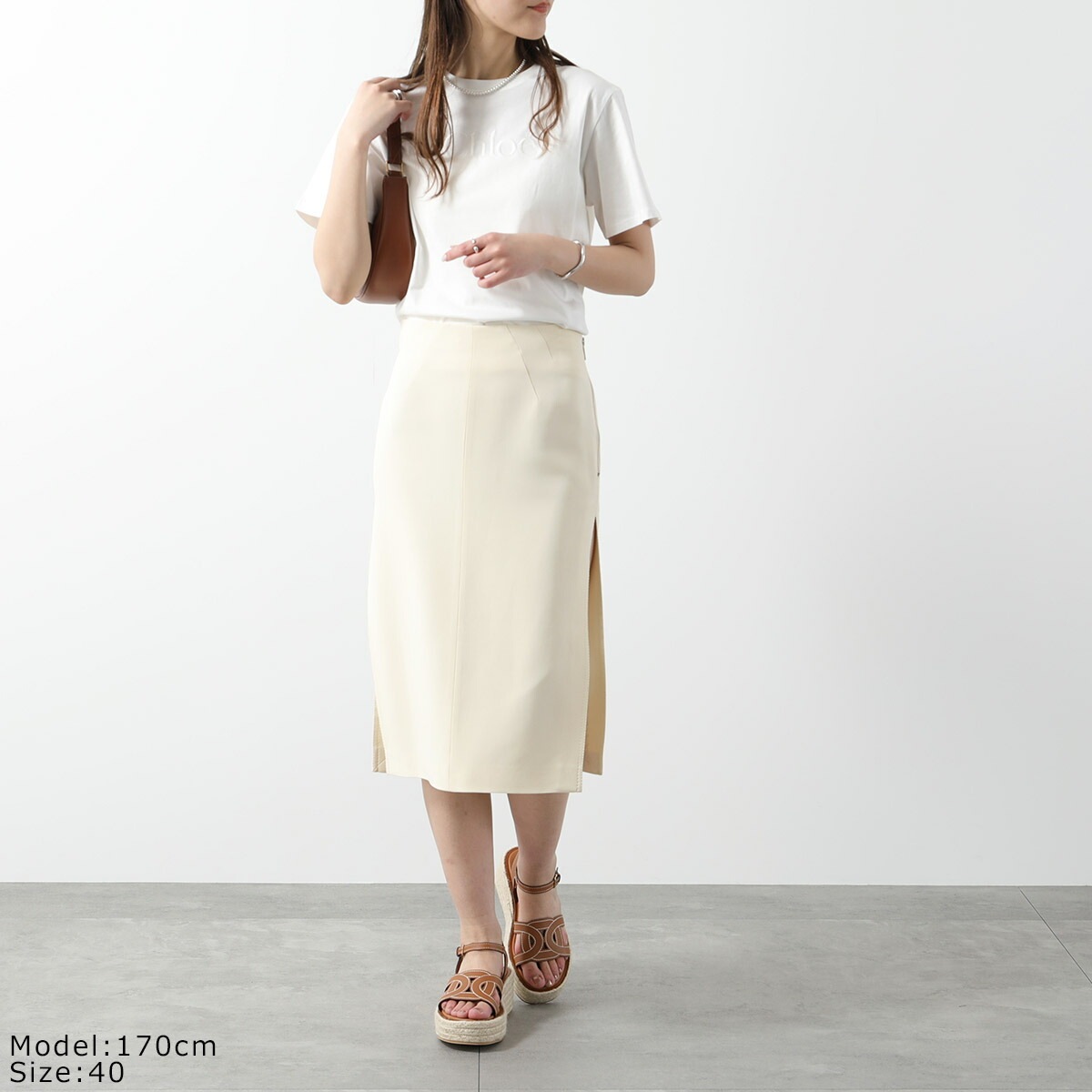 ❤️美品No21ヌメロヴェントゥーノ❤️ホワイトスカート❤️ ヌメロヴェントゥーノ N21スカート