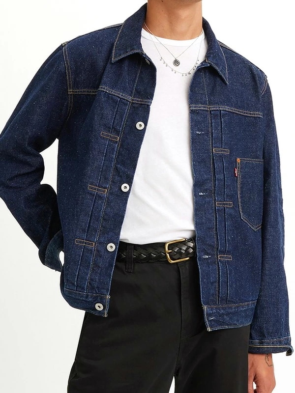LEVIS リーバイス プレミアム LEVI S PREMIUM ジャケット デニムジャケット 1st トラッカージャケット ダークインディゴ A3174-0002 LEVIS リーバイス プレミアム LEVI S PREMIUM ジャケット デニムジャケット 1st トラッカージャケット ダークインディゴ A3174-0002