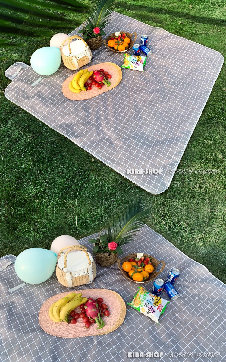 レジャーシート 200*200cm 折りたたみ ピクニックマット 洗える キャンプシート クッション