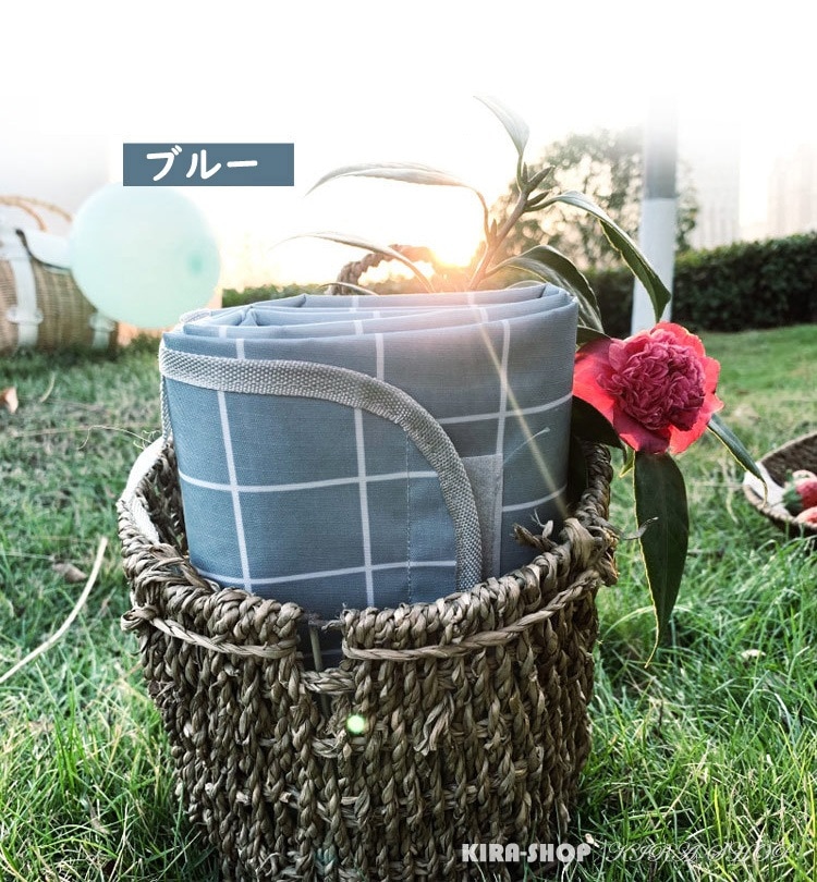 レジャーシート 200*200cm 折りたたみ ピクニックマット 洗える キャンプシート クッション