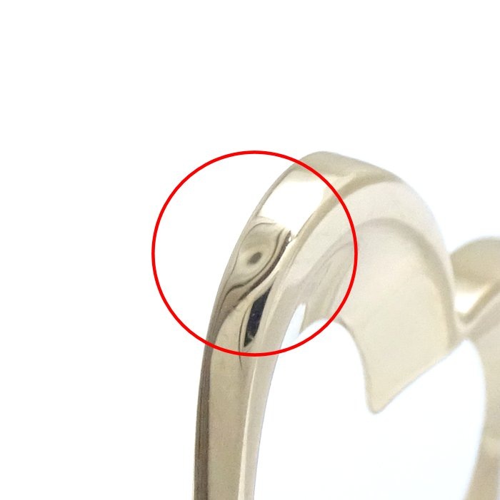 オープンハート ペンダントトップ K18YG イエローゴールド /79049【中古】 オープンハート ペンダントトップ K18YG イエローゴールド /79049【中古】