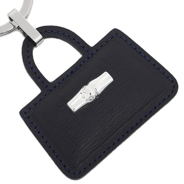 LONGCHAMP キーホルダー ロンシャン 6982 871 006 ロゾ ROSEAU KEY RING キーリング NAVY LONGCHAMP キーホルダー ロンシャン 6982 871 006 ロゾ ROSEAU KEY RING キーリング NAVY