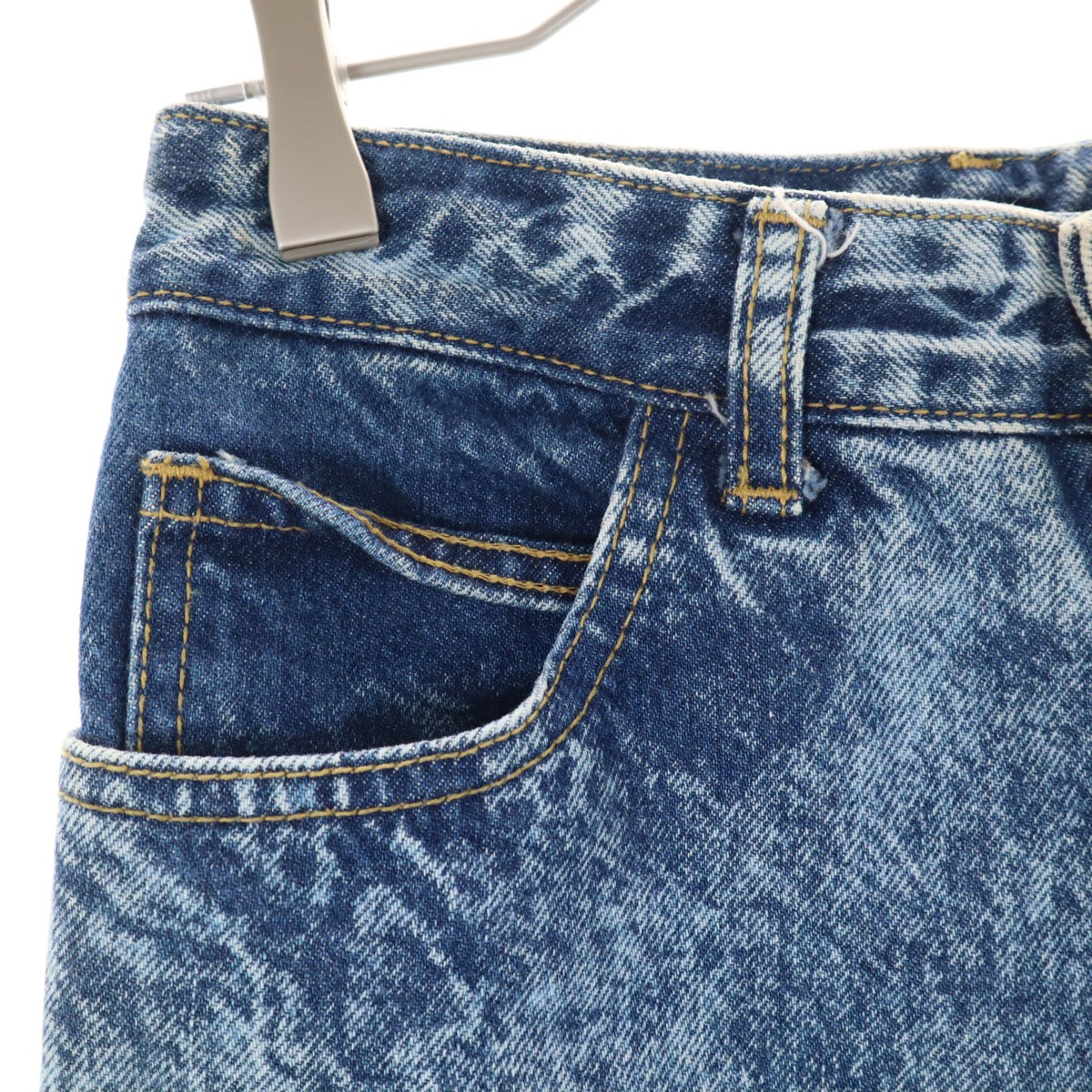 90s georges marciano USA製 オールド ケミカルウォッシュ テーパードデニムパンツ w30 ジーンズ レディース 古着