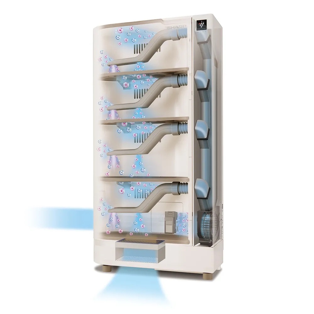 SHARP シャープ シューズクローゼット DY-B01-W プラズマクラスターNEXT ホワイト系