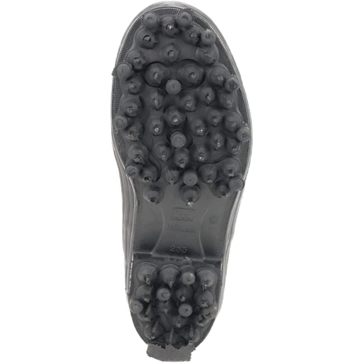 ミツウマ 岩礁80型NS ピンスパイク 長靴 濃グリーン 25.5cm 足首固定用バンド付 作業用 釣り 氷雪 204101 ミツウマ 岩礁80型NS ピンスパイク 長靴 濃グリーン 25.5cm 足首固定用バンド付 作業用 釣り 氷雪 204101