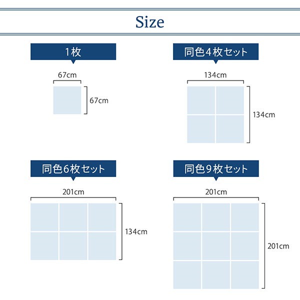 Qoo10] 水をはじく 国産 ユニット畳 toyma