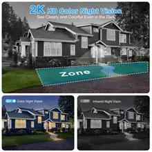 ソーラーパネル付きWifiセキュリティカメラ4MP 4800mAhバッテリーワイヤレス屋外人間検出長時間スタンバイIP監視 ソーラーパネル付きWifiセキュリティカメラ4MP 4800mAhバッテリーワイヤレス屋外人間検出長時間スタンバイIP監視