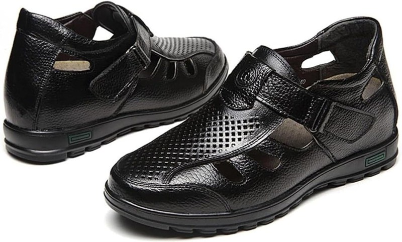 シークレットシューズ メンズ 身長アップ靴 8cm背が高くなる靴 通気 ビジネスシューズ 紳士 スリッポン サンダル革 オフィス