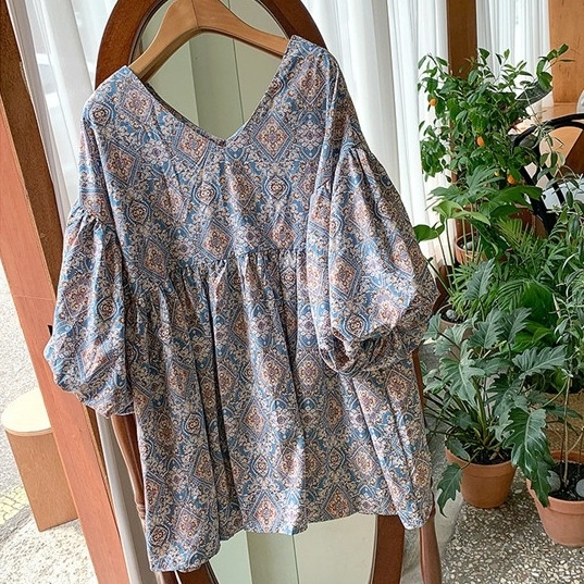 ワンピース ひざ上 シャツワンピース 花柄ワンピース レディース ミニ丈 ミニワンピース 花柄 エスニック調 Vネック 七分袖 五分袖 チュニック ドレス オーバーサイズ 大人可愛い レトロ ガーリー ワンピース ひざ上 シャツワンピース 花柄ワンピース レディース ミニ丈 ミニワンピース 花柄 エスニック調 Vネック 七分袖 五分袖 チュニック ドレス オーバーサイズ 大人可愛い レトロ ガーリー