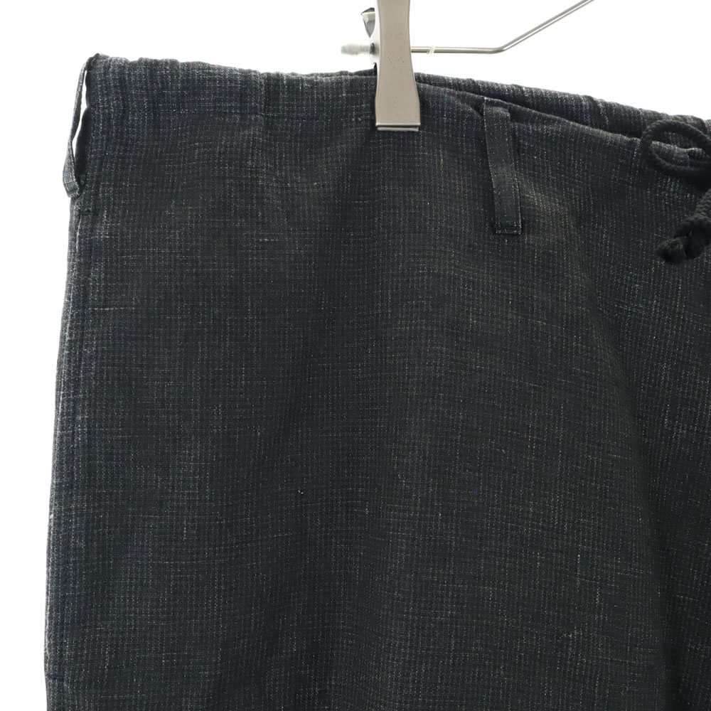 グランドワイ 日本製 リネンパンツ 3 グレー系 Ground Y YOHJI YAMAMOTO メンズ