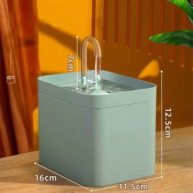 3営業日以内発送　ペット用ウォーターディスペンサー自動フィルター電気ミュート猫酒飲み1.5l再循環ろ過酒飲み猫水噴水用