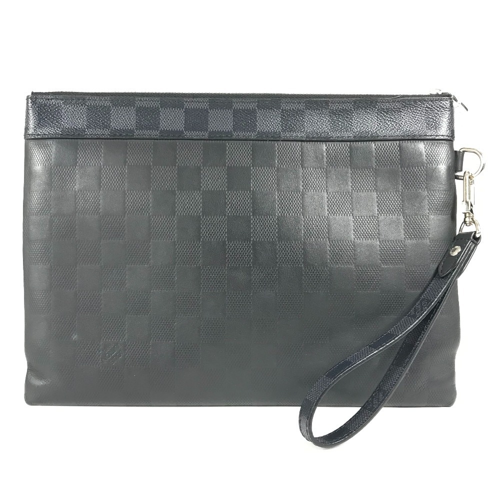 クラッチバッグ N60502 ポシェットトゥゴー ダミエ アンフィニ グラフィット ポーチ カバン セカンドバッグ ストラップ付 ダミエアンフィニレザー ノワール ブラック クラッチバッグ N60502 ポシェットトゥゴー ダミエ アンフィニ グラフィット ポーチ カバン セカンドバッグ ストラップ付 ダミエアンフィニレザー ノワール ブラック