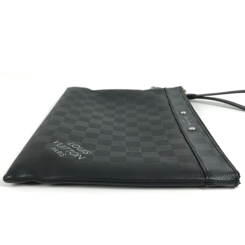 クラッチバッグ N60502 ポシェットトゥゴー ダミエ アンフィニ グラフィット ポーチ カバン セカンドバッグ ストラップ付 ダミエアンフィニレザー ノワール ブラック クラッチバッグ N60502 ポシェットトゥゴー ダミエ アンフィニ グラフィット ポーチ カバン セカンドバッグ ストラップ付 ダミエアンフィニレザー ノワール ブラック