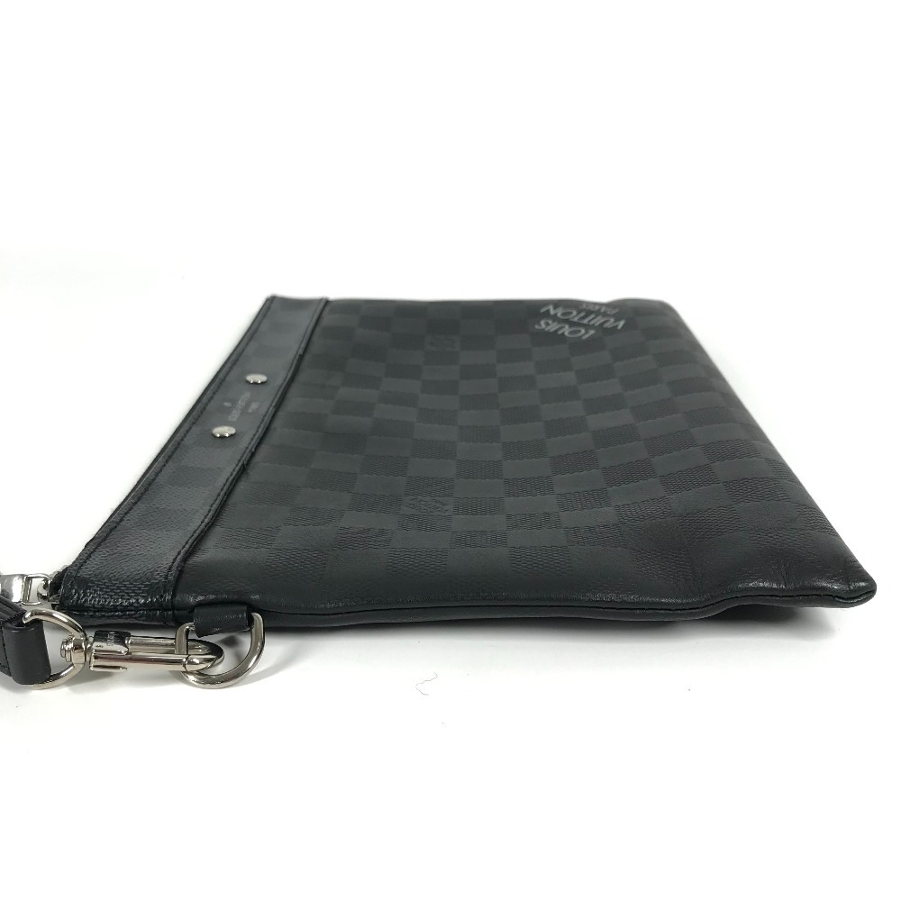クラッチバッグ N60502 ポシェットトゥゴー ダミエ アンフィニ グラフィット ポーチ カバン セカンドバッグ ストラップ付 ダミエアンフィニレザー ノワール ブラック クラッチバッグ N60502 ポシェットトゥゴー ダミエ アンフィニ グラフィット ポーチ カバン セカンドバッグ ストラップ付 ダミエアンフィニレザー ノワール ブラック