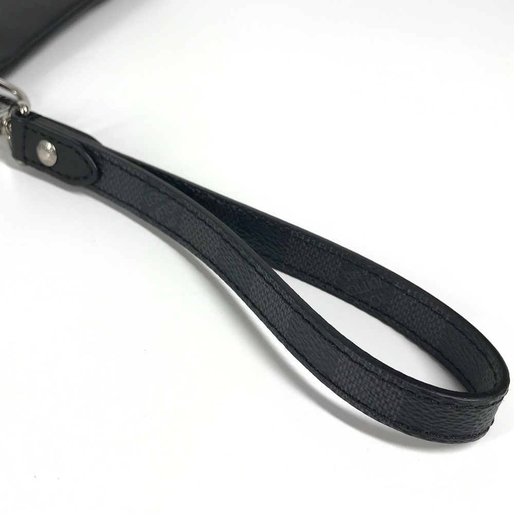 クラッチバッグ N60502 ポシェットトゥゴー ダミエ アンフィニ グラフィット ポーチ カバン セカンドバッグ ストラップ付 ダミエアンフィニレザー ノワール ブラック クラッチバッグ N60502 ポシェットトゥゴー ダミエ アンフィニ グラフィット ポーチ カバン セカンドバッグ ストラップ付 ダミエアンフィニレザー ノワール ブラック