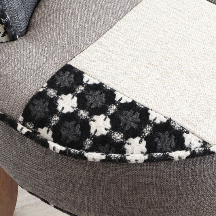 スツール パッチワーク ファブリック 椅子 チェア おしゃれ