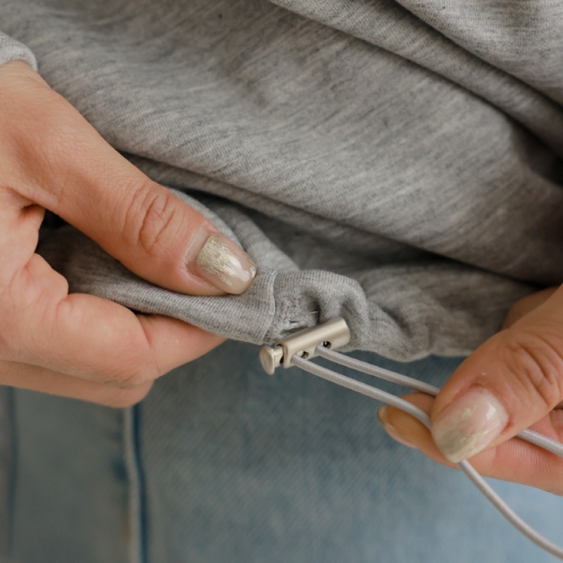 [Elysia] カースシャツレイヤードスウェットシャツ Tシャツ