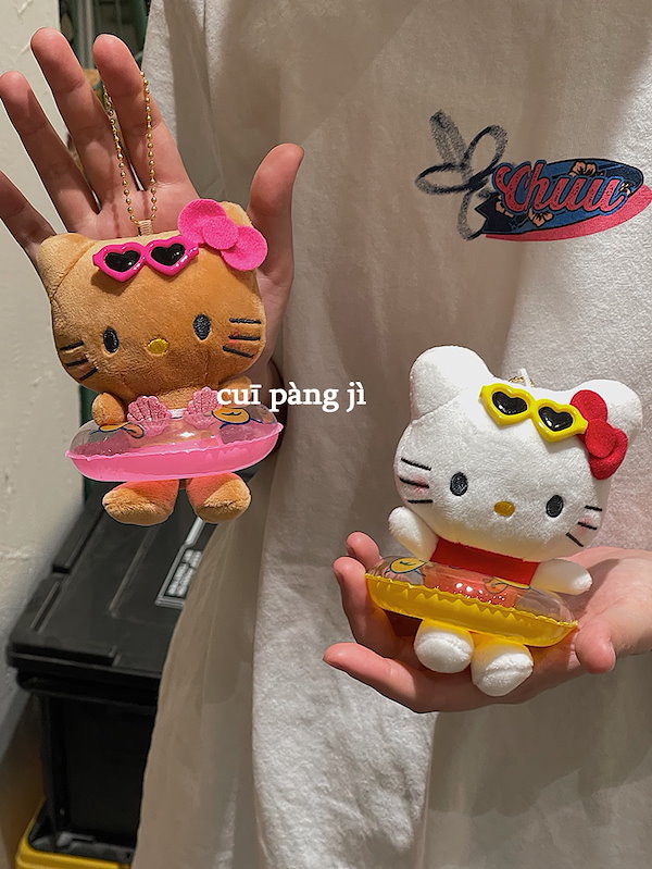 Qoo10] かわいいキャラクターハワイの浮き輪 キテ