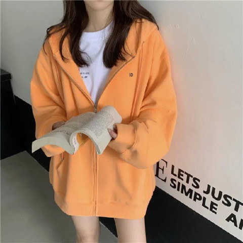 KOEISTORE パーカー レディース 春 夏 春夏 黄 紺 アウター 長袖