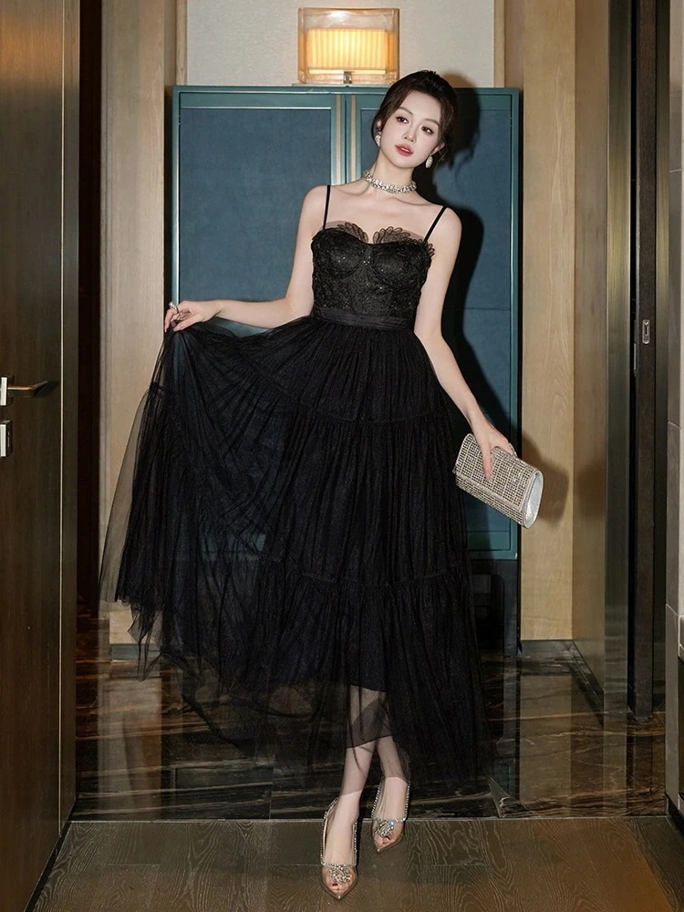 JY上品 24 誕生日 ル キャミワンピース オフショルダー ドレス パーティー キャバ 大人 同窓会 披露宴 卒業式 結婚式 演奏会 ウェディング 二次会 メガ割