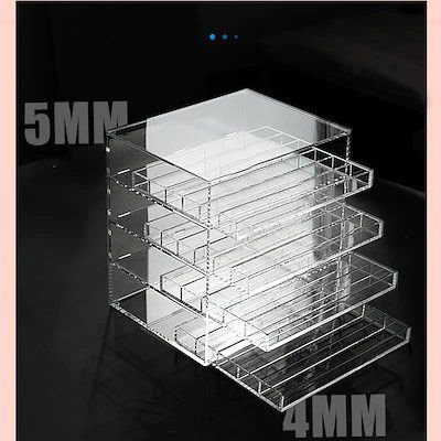 Qoo10] コスメ収納 アクリル SNSの大人気 多 : メイク小物