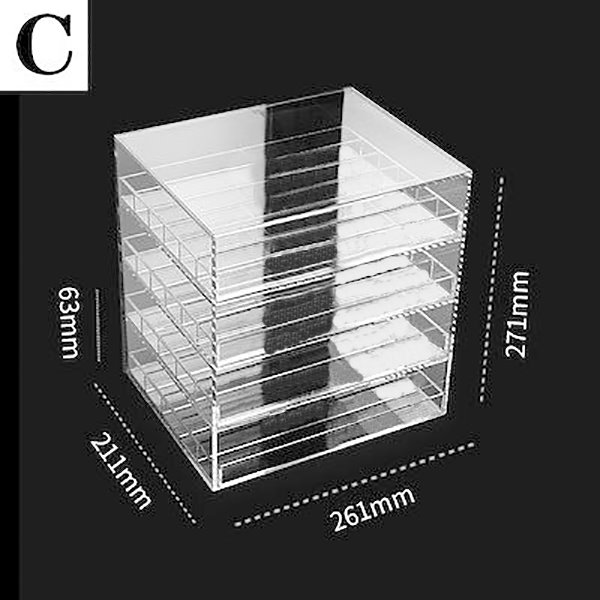Qoo10] コスメ収納 アクリル SNSの大人気 多