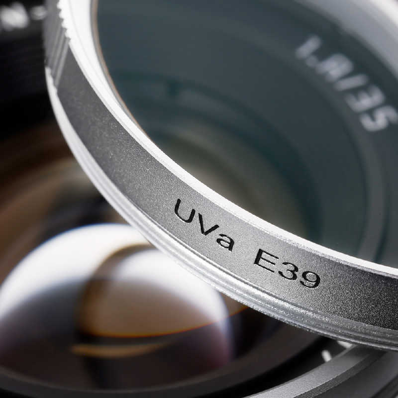 MRDING　MR. DING E39 UVフィルター レンズプロテクター 保護フィルターシルバー　MD-UV-E39（S）