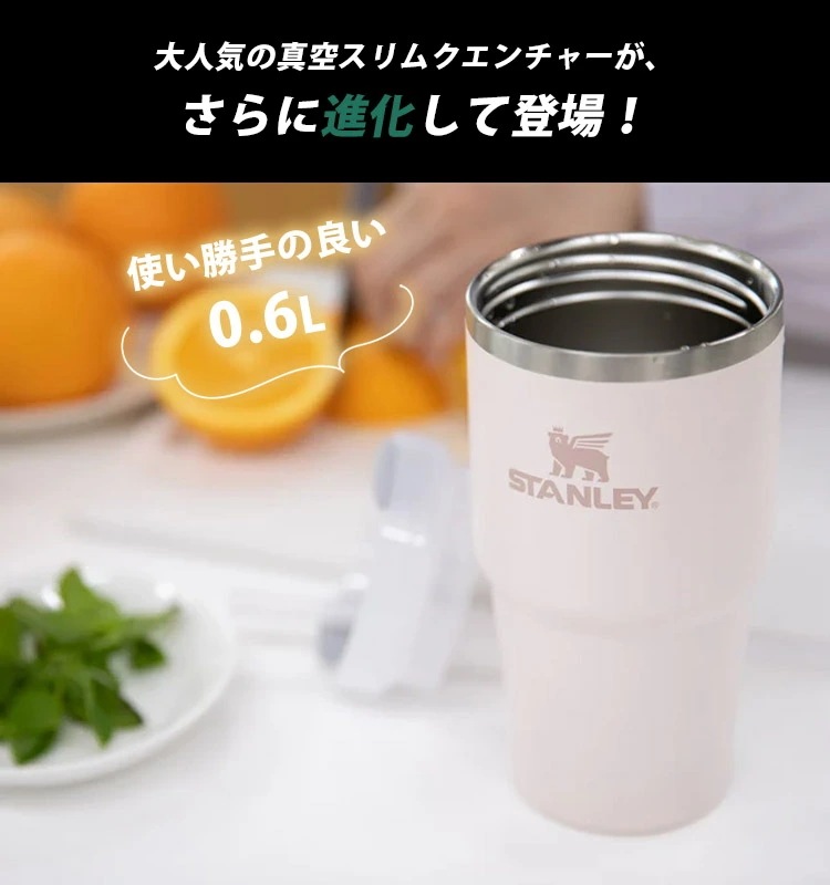 国内発送 正規品 STANLEY H2.0 真空スリムクエンチャー 0.6L 国内発送 正規品 STANLEY H2.0 真空スリムクエンチャー 0.6L