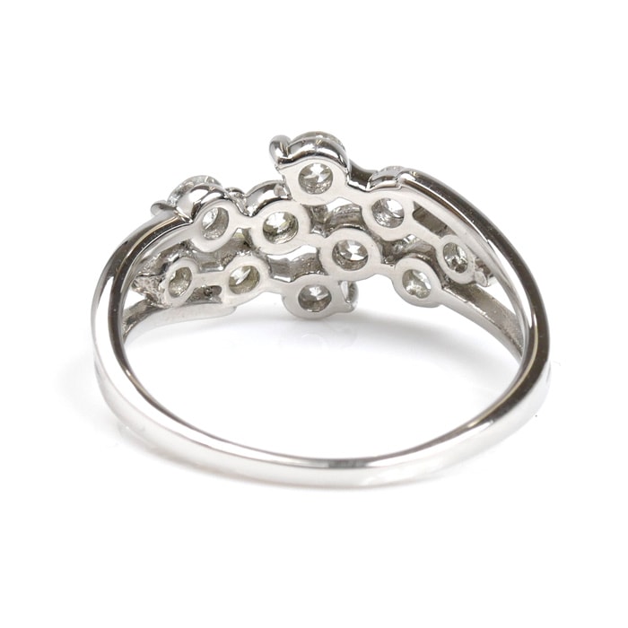 Pt900プラチナ ダイヤ リング・指輪 ダイヤモンド1.028ct 12号 3.6g レディース 中古 Pt900プラチナ ダイヤ リング・指輪 ダイヤモンド1.028ct 12号 3.6g レディース 中古