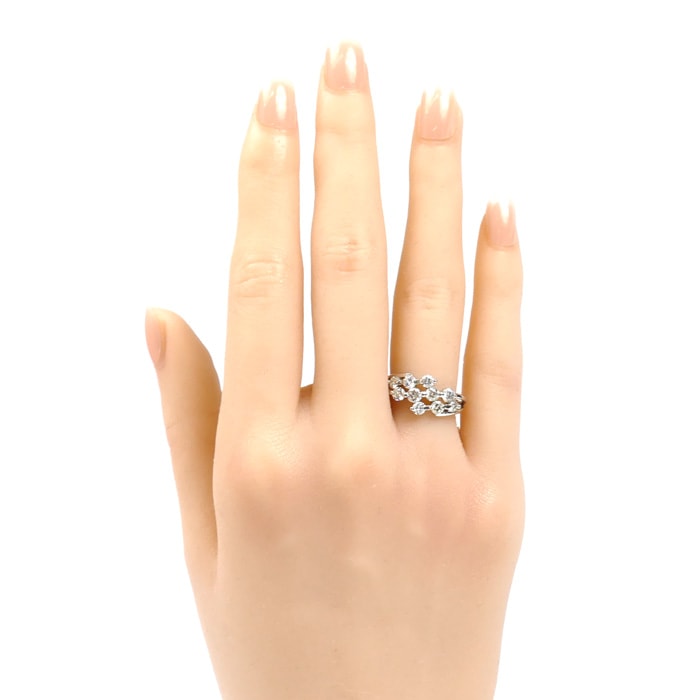 Pt900プラチナ ダイヤ リング・指輪 ダイヤモンド1.028ct 12号 3.6g レディース 中古 Pt900プラチナ ダイヤ リング・指輪 ダイヤモンド1.028ct 12号 3.6g レディース 中古