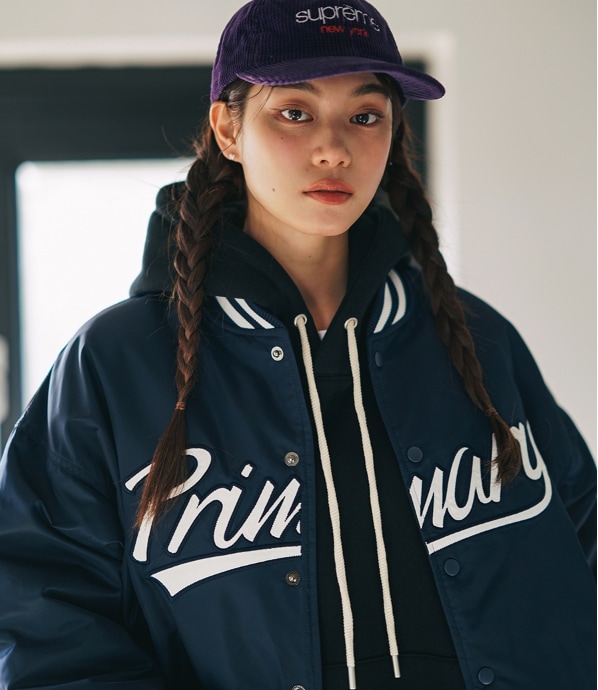 [JEMUT] Prime Overfit Stadium Jacket