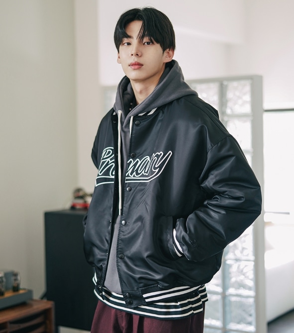 [JEMUT] Prime Overfit Stadium Jacket