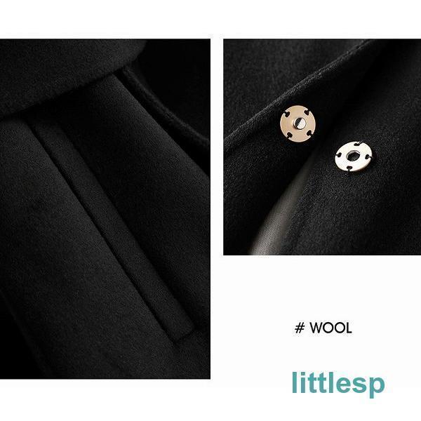 リバーコート ハーフコート ウール100% 通勤 ホワイト お出かけ 長袖 ほっそり効果大 20代30代40代50代60代 ミセス リバーコート ハーフコート ウール100% 通勤 ホワイト お出かけ 長袖 ほっそり効果大 20代30代40代50代60代 ミセス