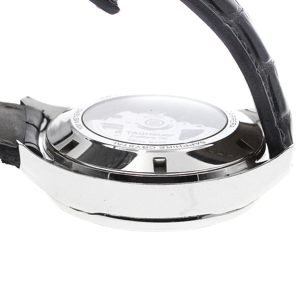 タグホイヤー TAG HEUER CAS2111 カレラ ヘリデージ キャリバー16 クロノグラフ 自動巻き メンズ 保証書付き_890290【中古】 タグホイヤー TAG HEUER CAS2111 カレラ ヘリデージ キャリバー16 クロノグラフ 自動巻き メンズ 保証書付き_890290【中古】